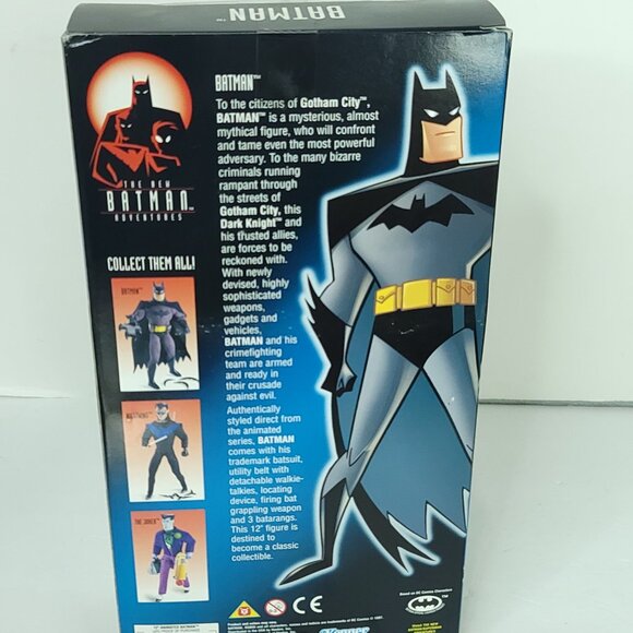 1997 Kenner The New Batman Adventures 12" Batman Action Collection Figure NEW - Picture 5 of 7